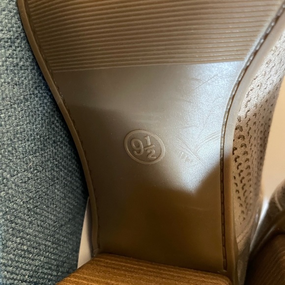 Universal Thread Edith Open Toe Bootie Heels       size 9 1/2 - Picture 8 of 11